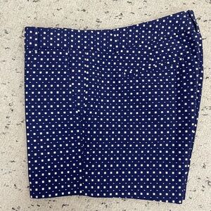 Banana Republic Factory Blue and White Women's Shorts